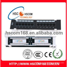 UTP Cat5e 12 Port Patch Panel